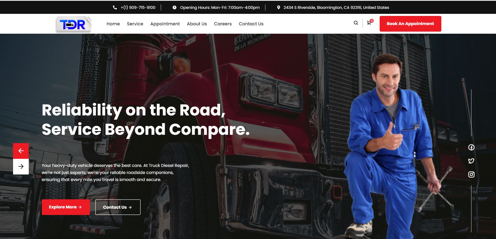Trucking Repair Shop