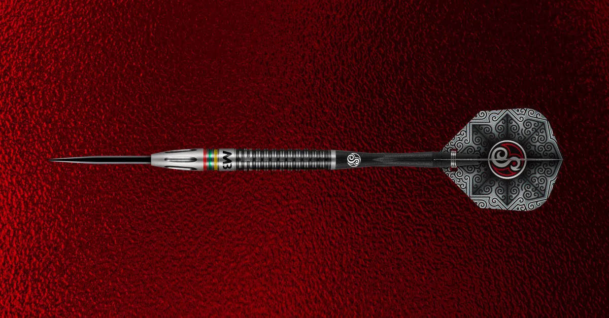 Shot Pro Series-Mindaugas Barauskas Steel Tip Dart Set-90