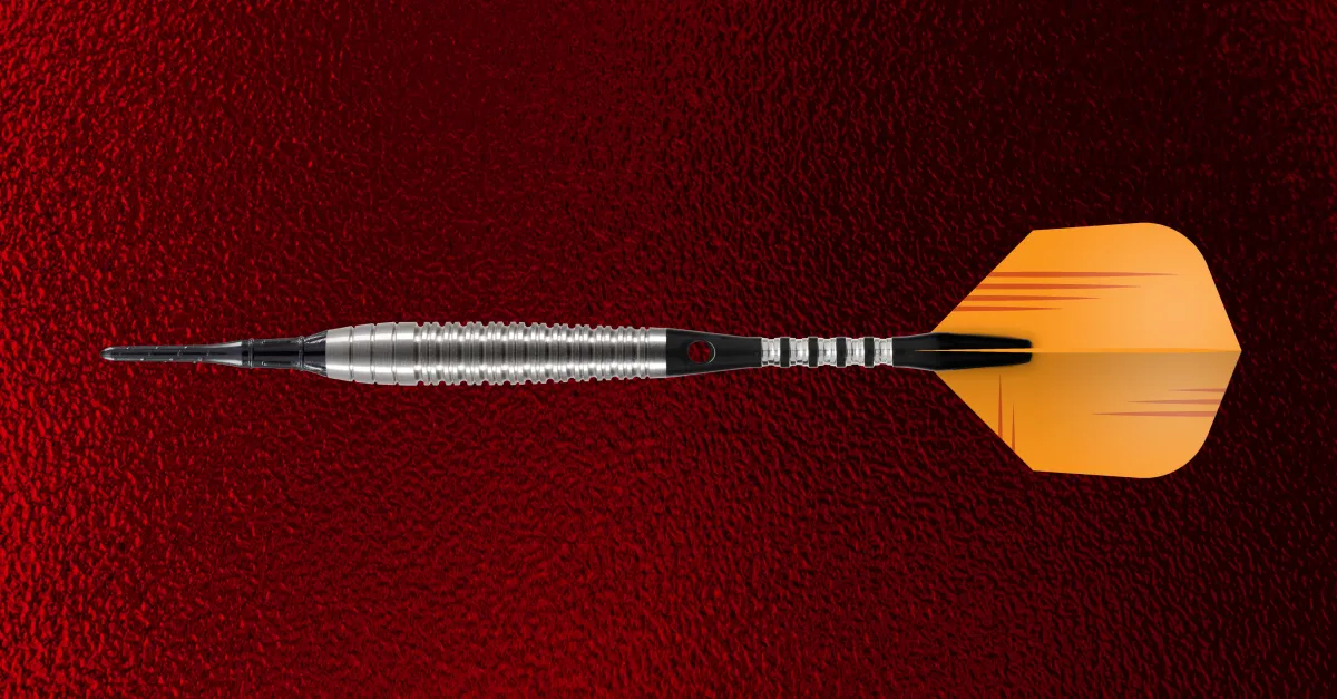 Zen Dojo Soft Tip Dart Set-80% Tungsten Barrels | Shot Darts