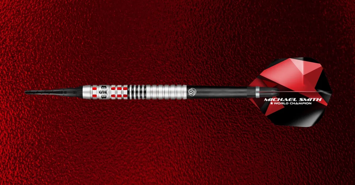 Michael Smith Achieve Soft Tip Dart Set-90% Tungsten Barrels