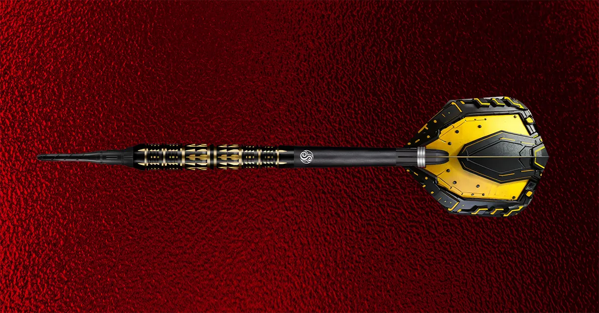 AI Mecha Soft Tip Dart Set-90% Tungsten Barrels | Shot Darts