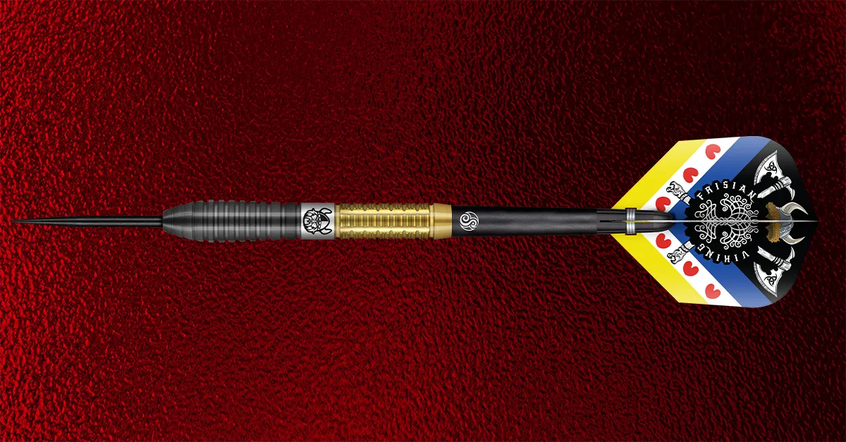 j*t様 DARTSLIVE Jitse van der Wal Steel Tip Dart Set-90% Tungsten Barrels | Shot Darts