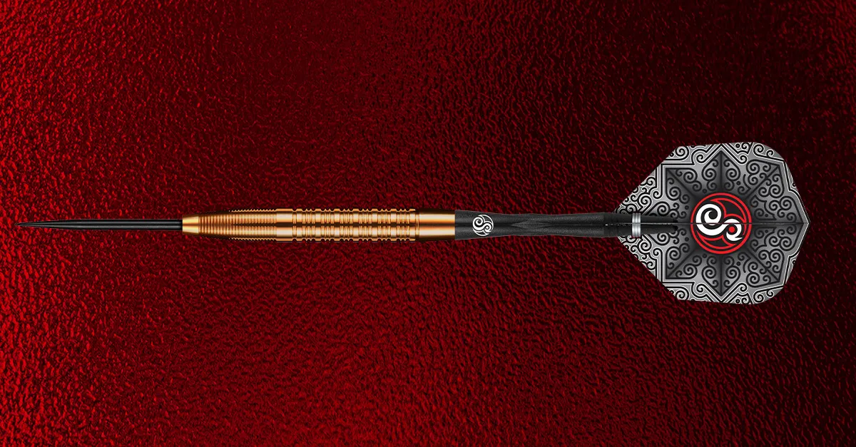 Pro Series Jake Womack Steel Tip Dart Set-90 Tungsten Barrels