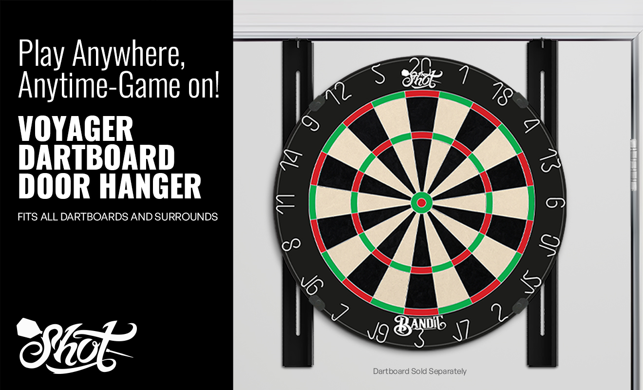 The Best Door Hanging Dartboard System for Travelers, Renters & Dart Players