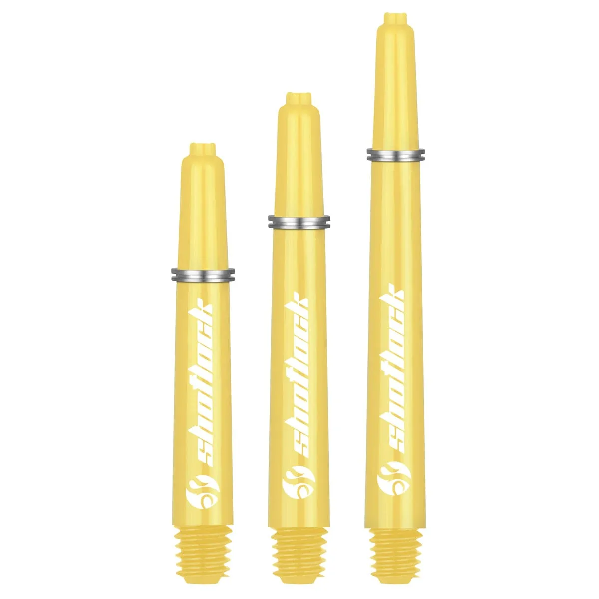 Shot Lock Dart Shafts Yellow