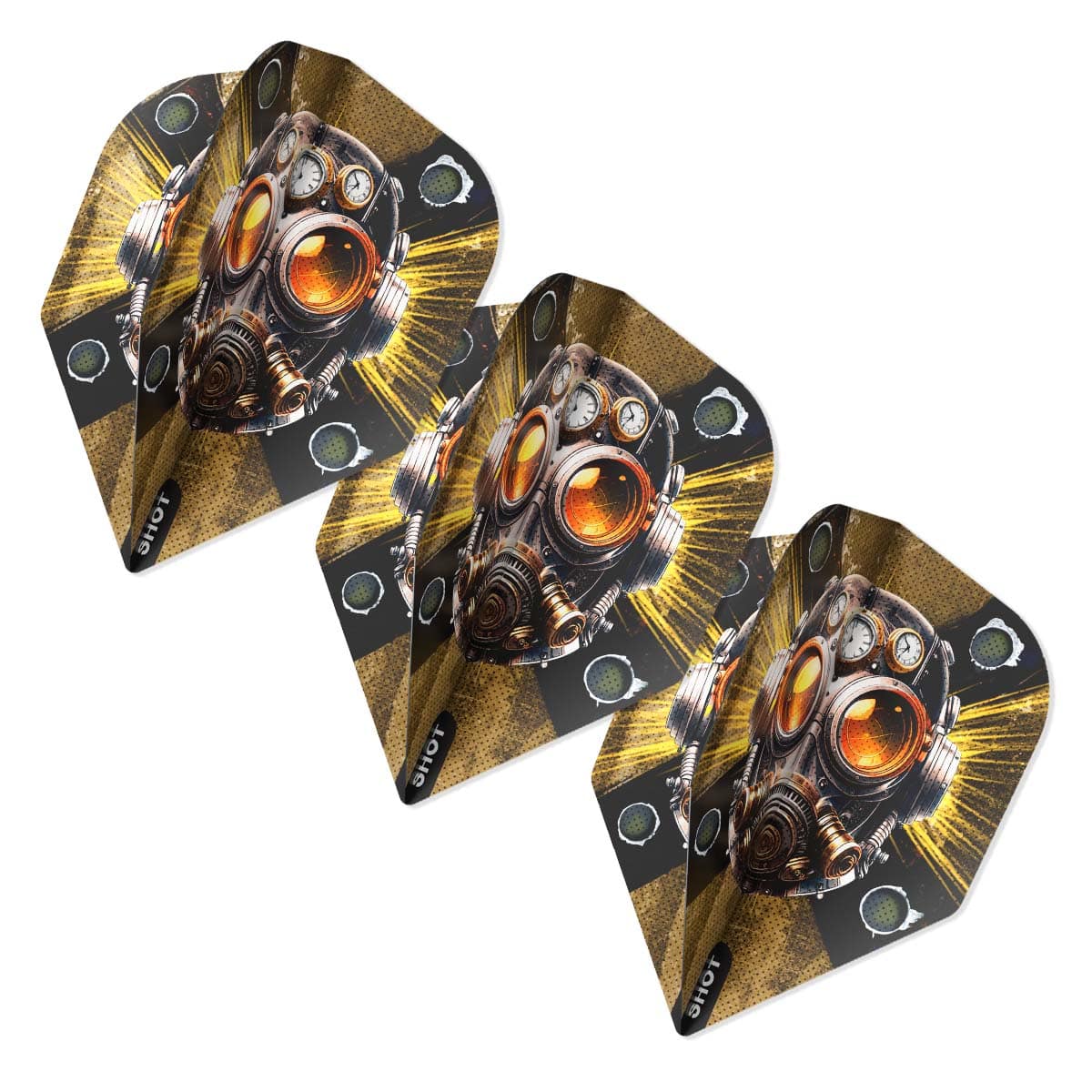 Badlands The Sheriff Dart Flight Set-Small Standard