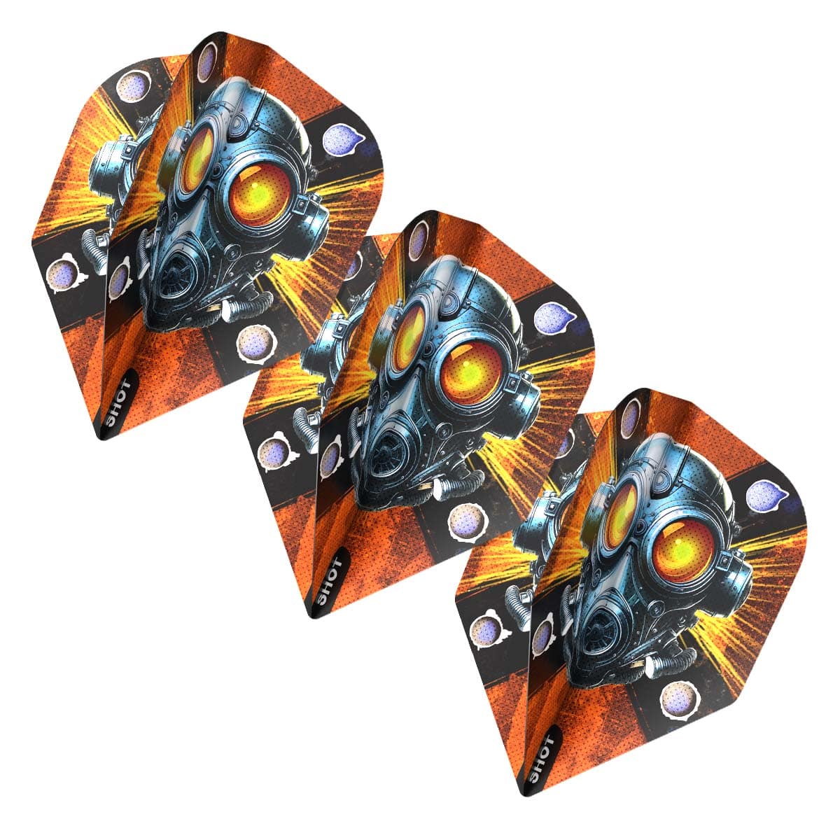 Badlands Rustin Dart Flight Set-Small Standard