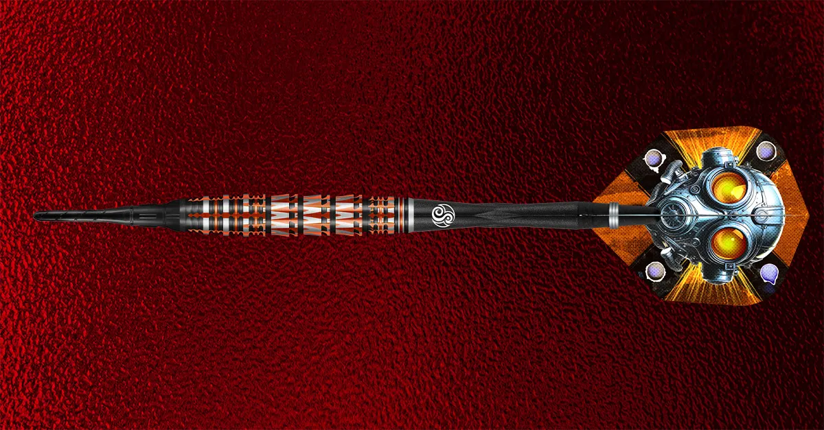 Badlands Rustin Soft Tip Dart Set-90% Tungsten Barrels | Shot Darts