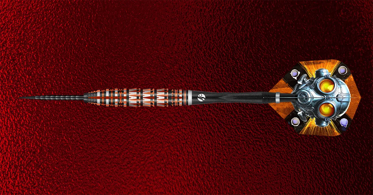 Badlands Rustin Steel Tip Dart Set-90% Tungsten Barrels | Shot Darts