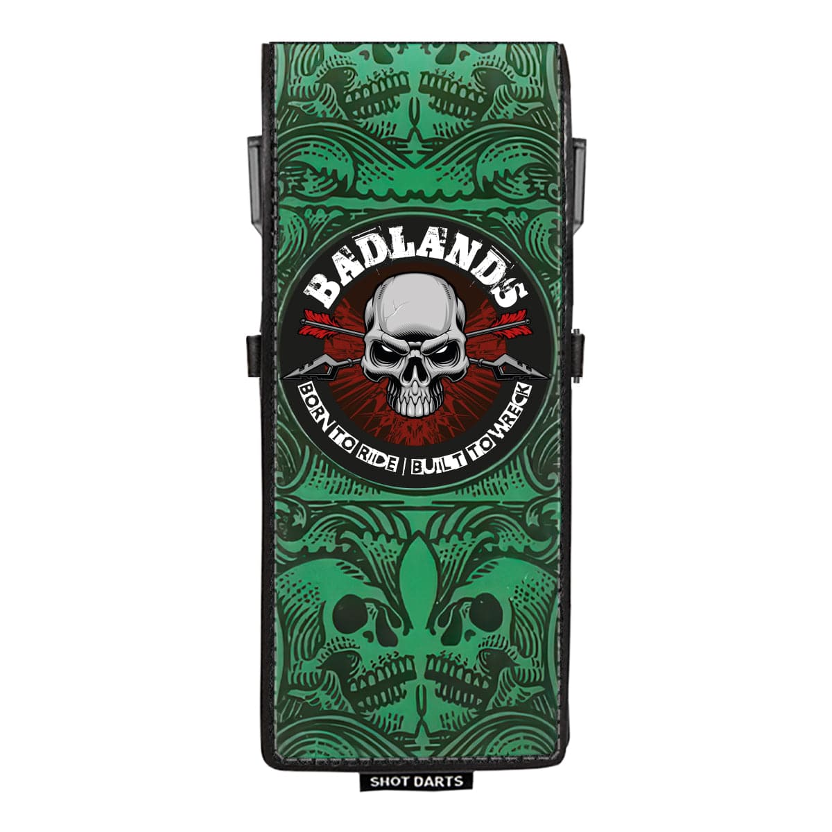 Badlands Inked Dart Wallet-Green