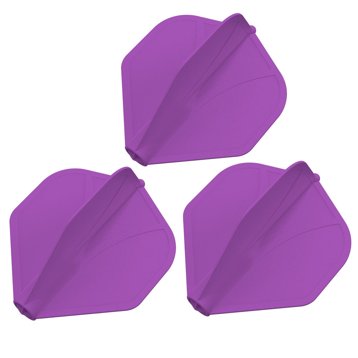 Airfoil Molded Dart Flight Set-Purple