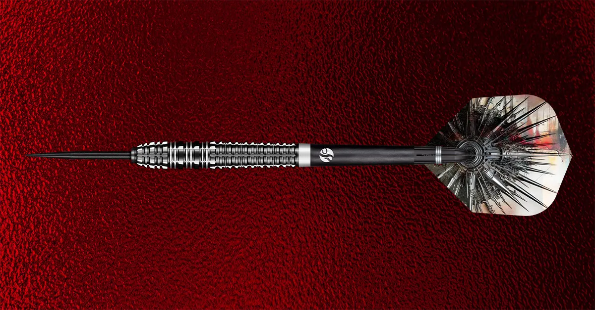 Gnarly Smasha Steel Tip Dart Set-90% Tungsten Barrels | Shot Darts