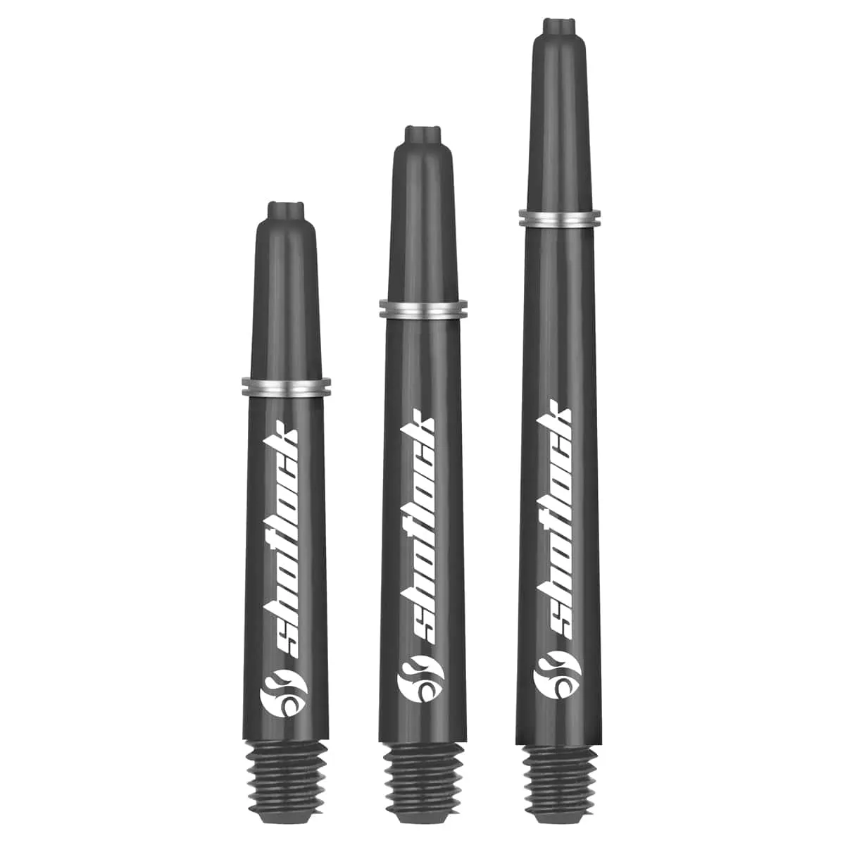 Shot Lock Dart Shafts Black