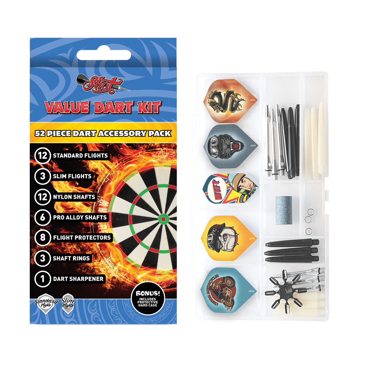 Shot Value Dart Kit-High Quality Darts Accessory Pack