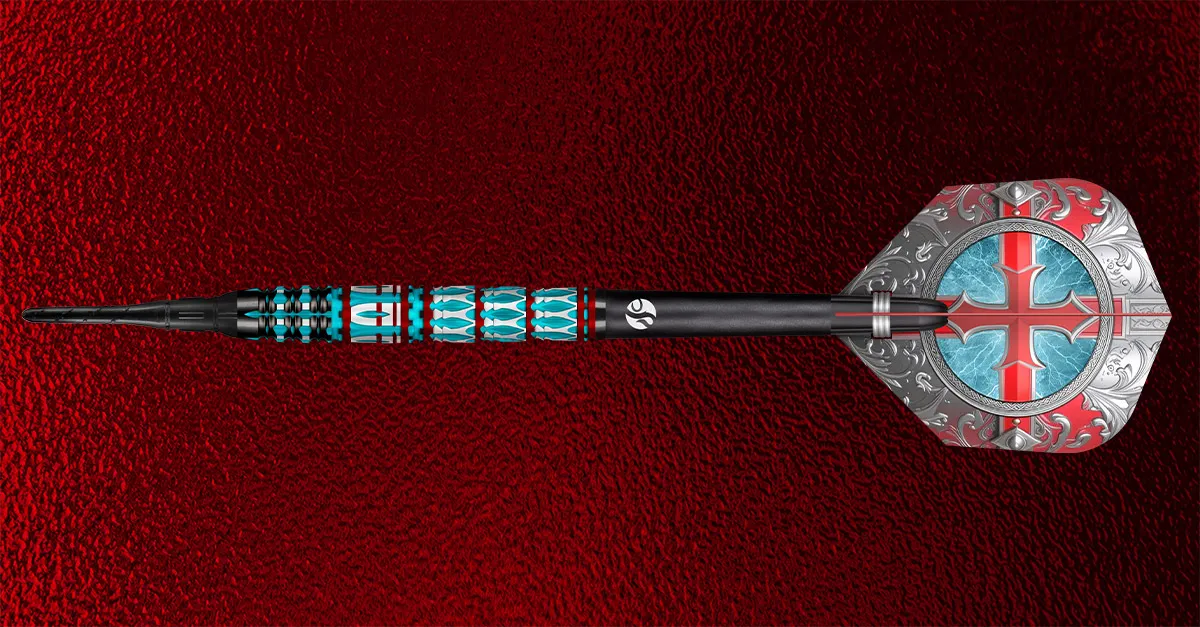 Future Knights St George Soft Tip Dart Set-95% Tungsten Barrels