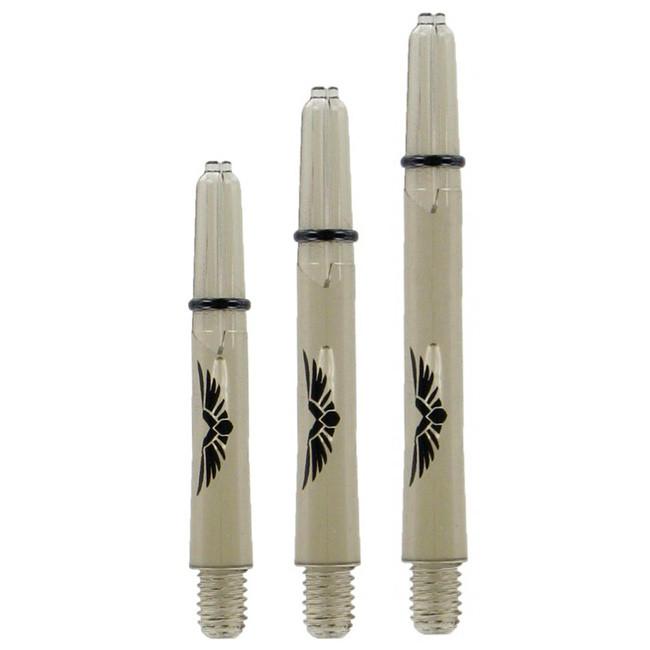 Eagle Claw Dart Shafts-Clear Black