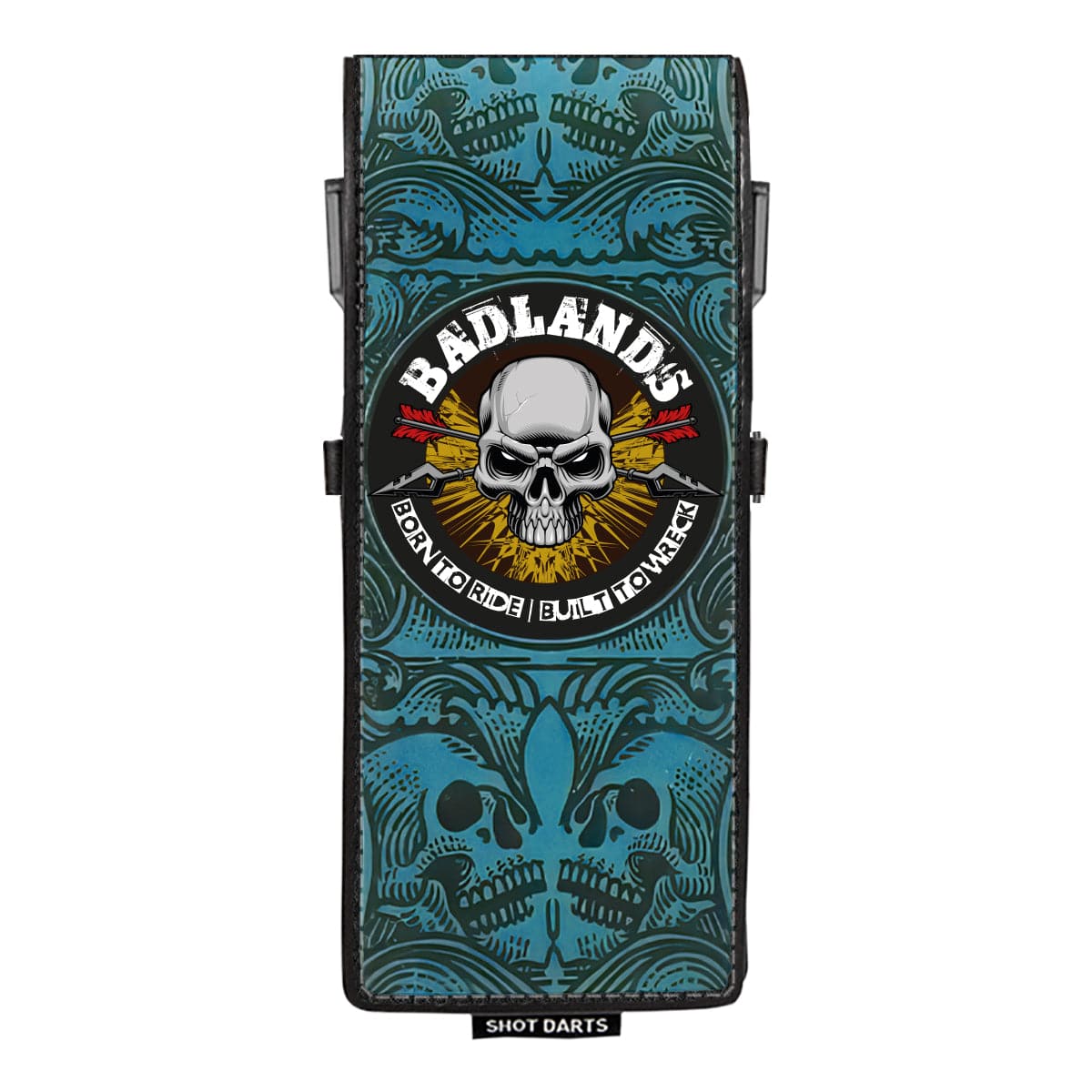 Badlands Inked Dart Wallet-Blue