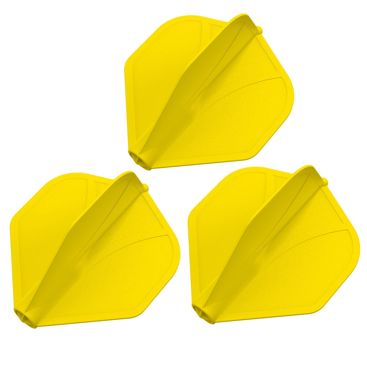 Airfoil Molded Dart Flight Set-Yellow