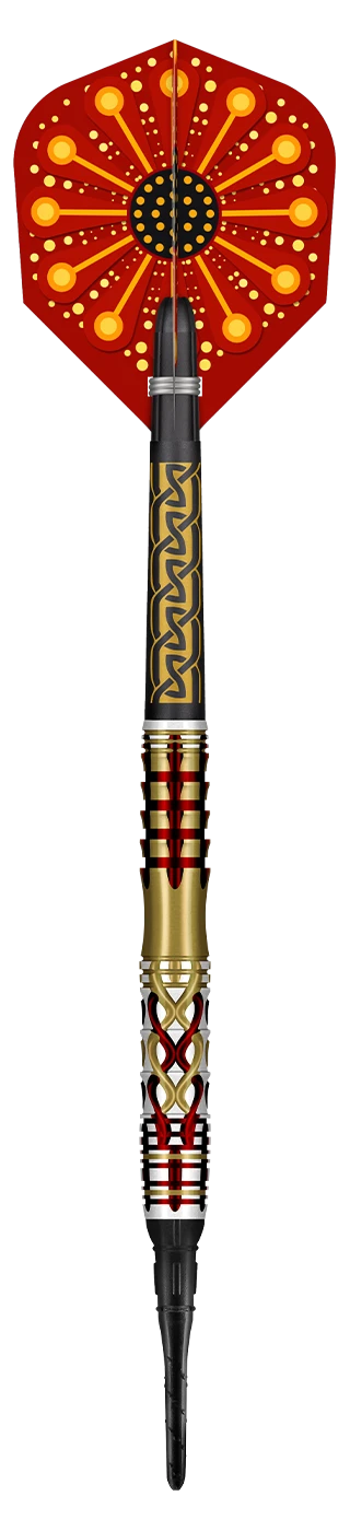 Goths Alaric Soft Tip Dart – 95% Tungsten | Shot Darts 