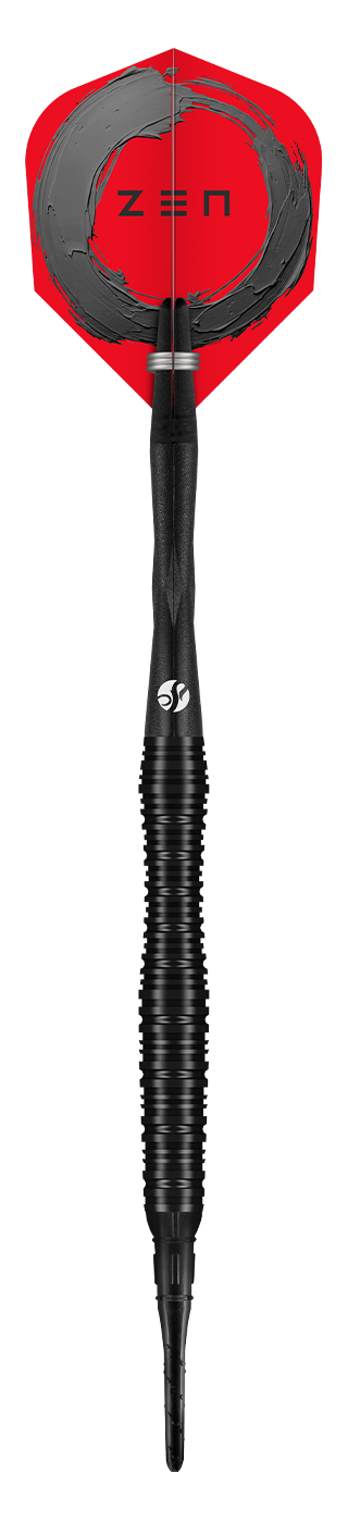 Zen Scallop Soft Tip Dart Set - 90% Tungsten Barrels | Shot Darts