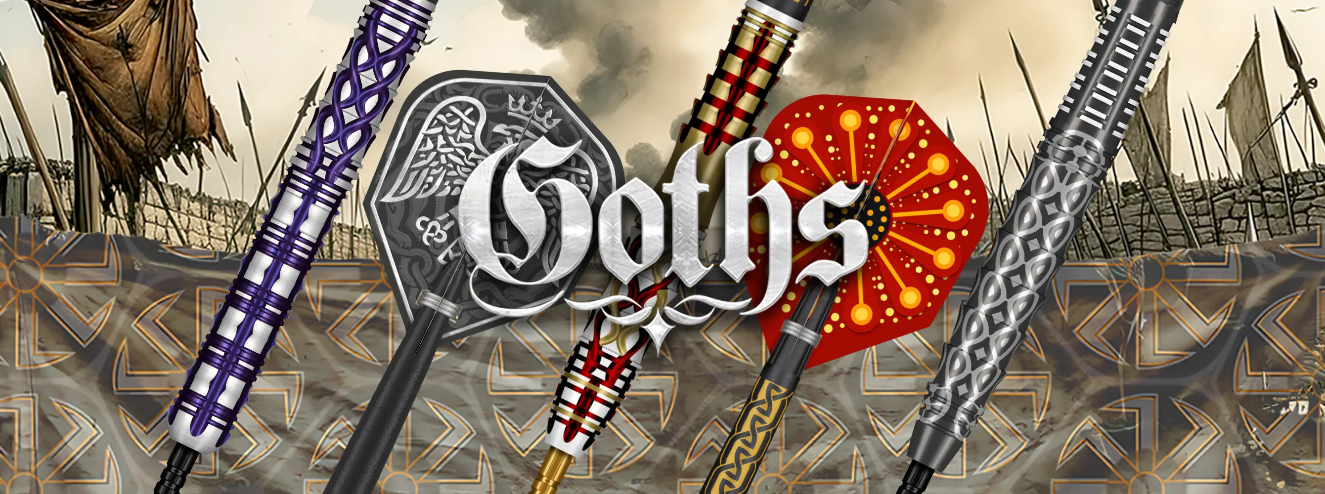 Goths: The Tungsten Dart Range Built for Warriors of the Oche