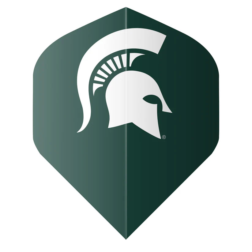 NCAA Michigan State Spartans Flight Set Green