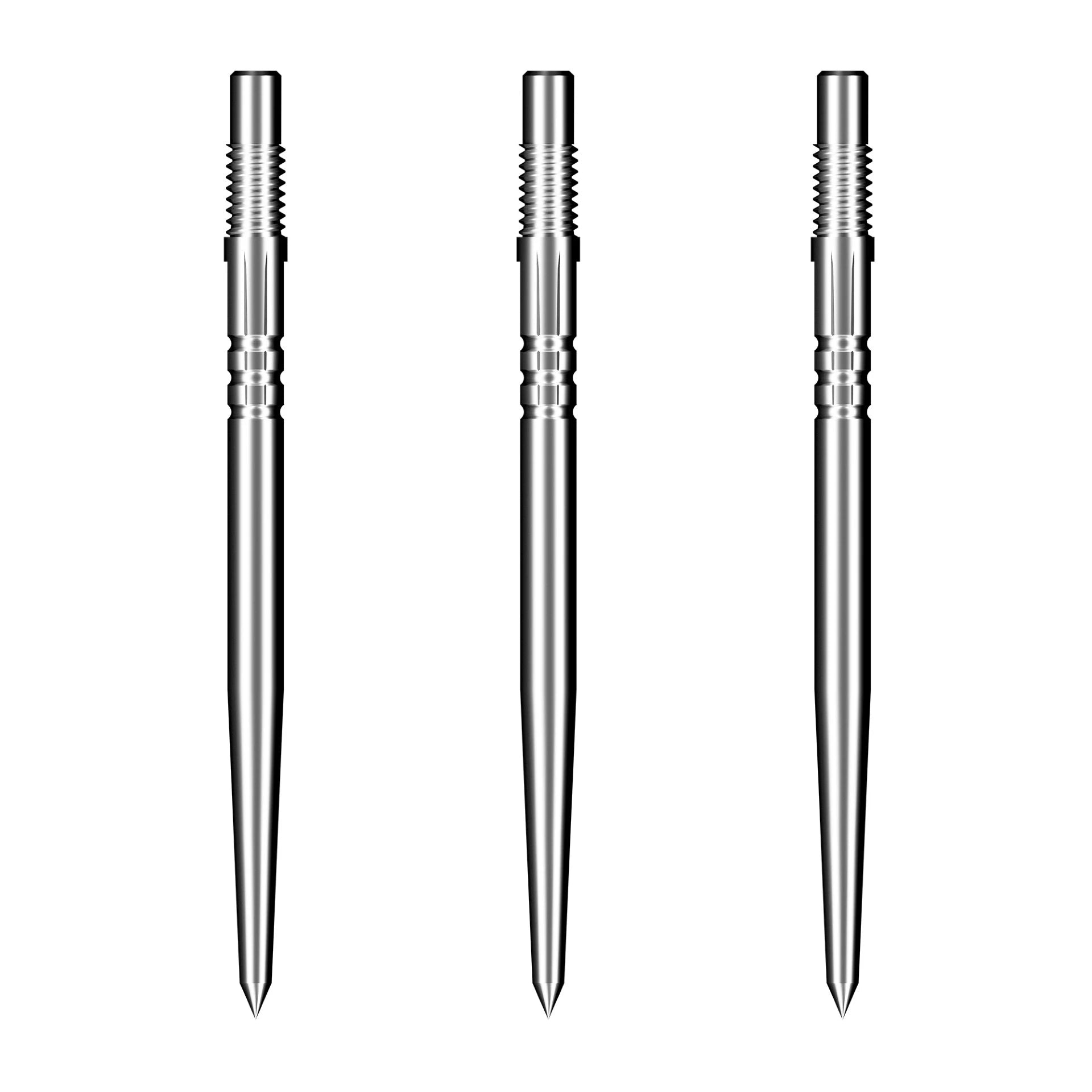 Turbo Steel Tip Dart Point - Silver
