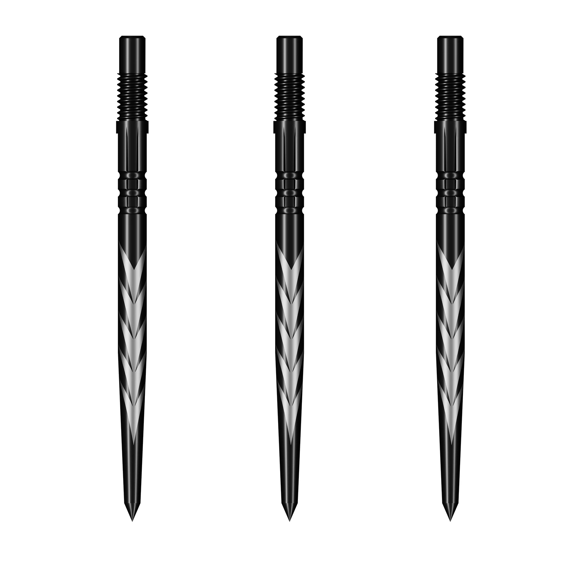 Tribal Weapon Steel Tip Turbo Points - Black
