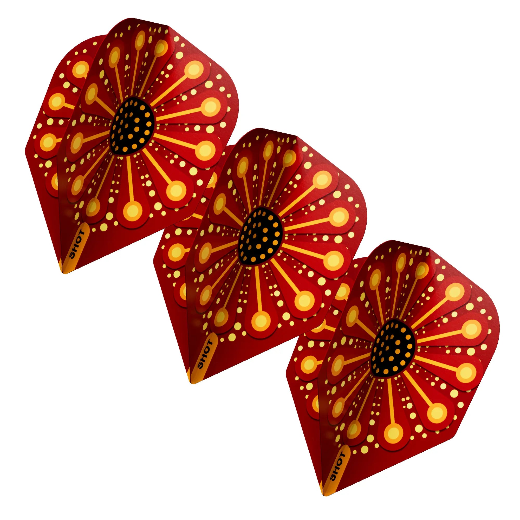 Goths Skildus Dart Flight Set - Small Standard
