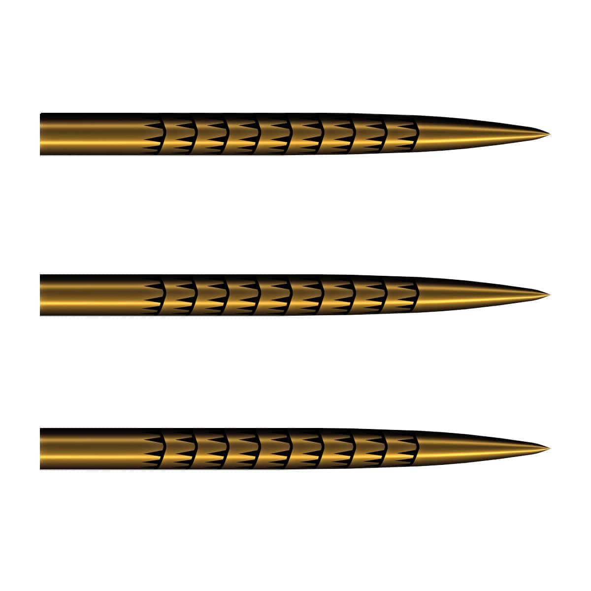 Badlands Tracks Steel Tip Dart Points-Gold Ti