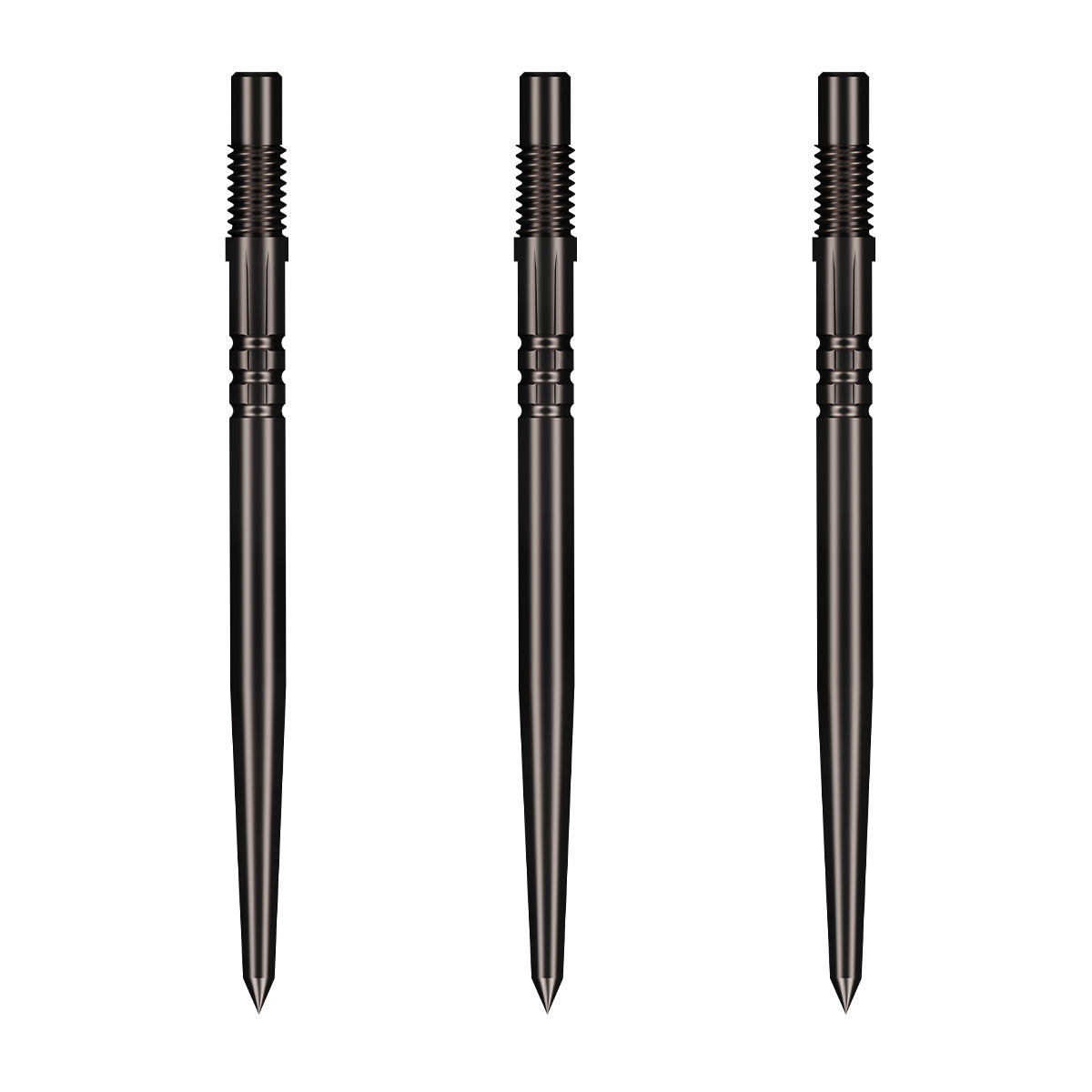 Turbo Steel Tip Dart Points - Black
