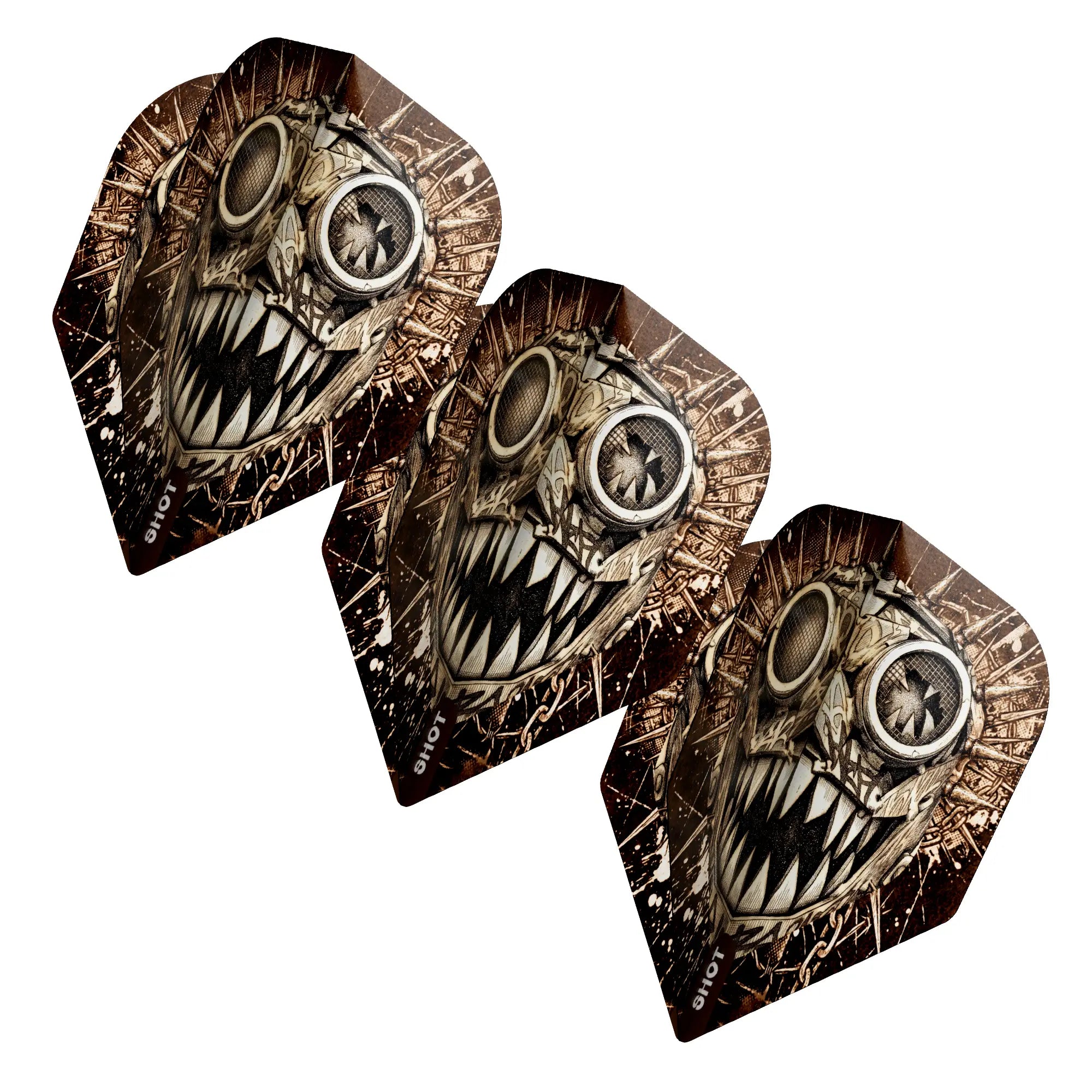 Gnarly Gnasha Dart Flight Set - Small Standard