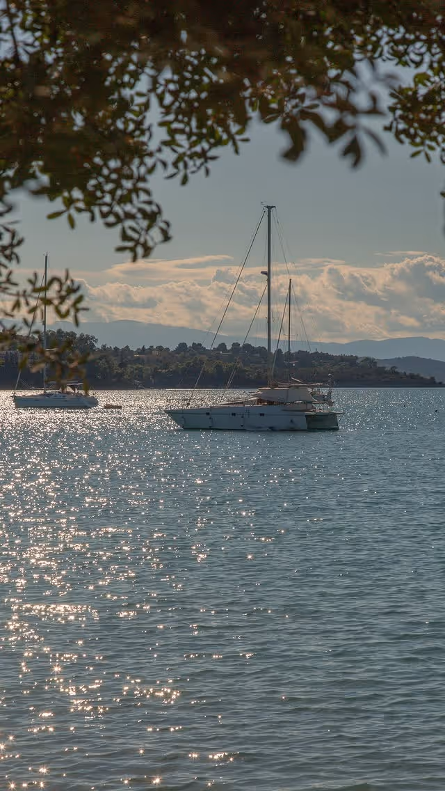 For sale • Porto Heli • next to the beach • 298 sqm + guest house • pool • completion within 10 months • stunning seaview 