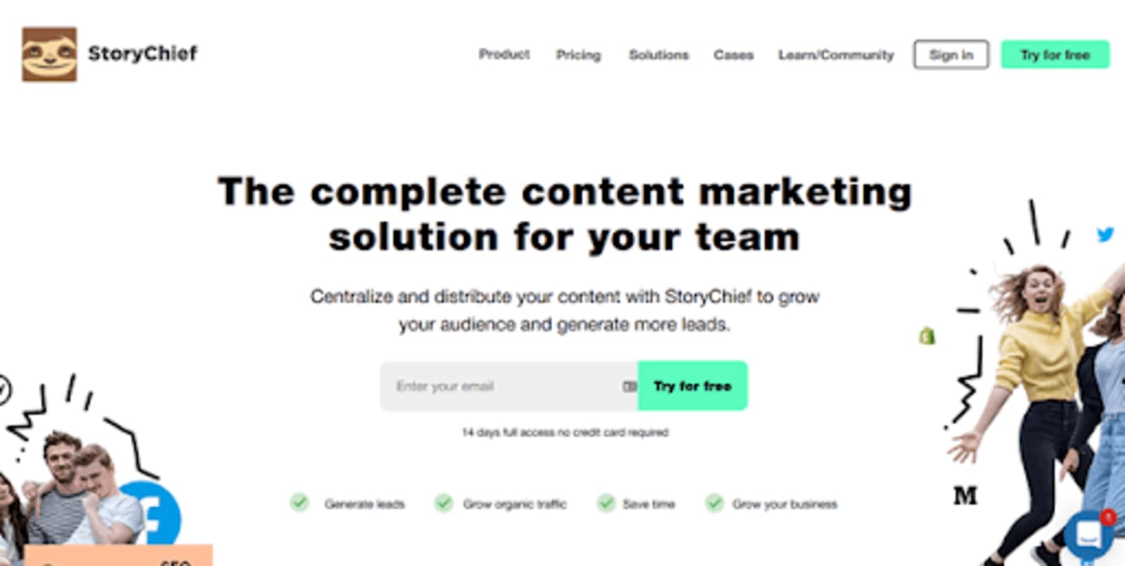 StoryChief – for copy creation