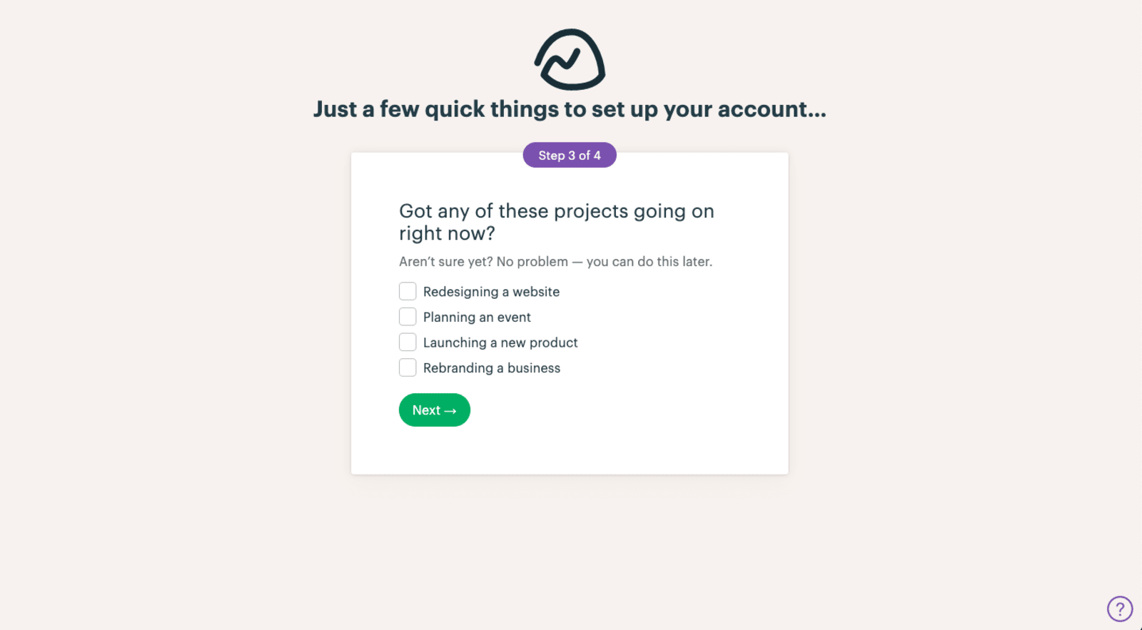 How To Design An Onboarding Process That Eliminates Early Churn: The signup process