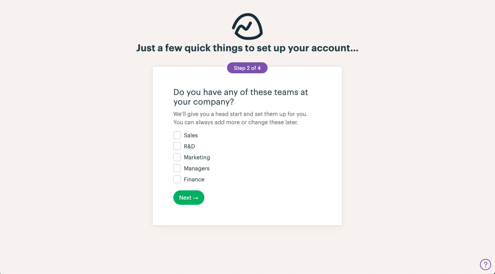 How To Design An Onboarding Process That Eliminates Early Churn: The signup process