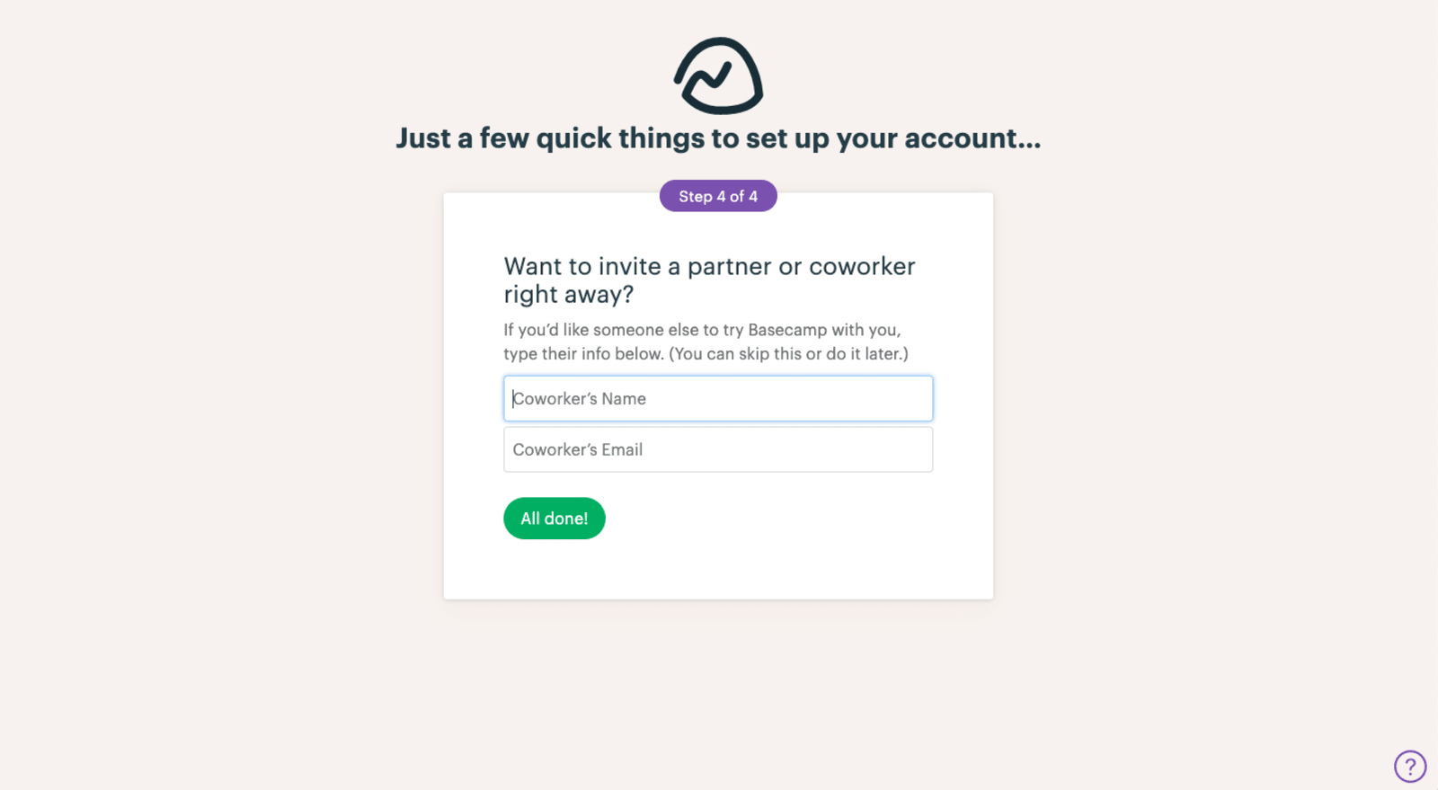How To Design An Onboarding Process That Eliminates Early Churn: The signup process