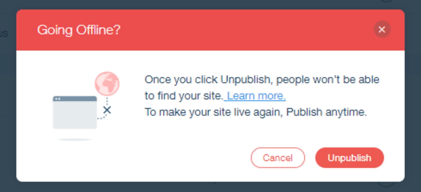 How to Unpublish Wix Site