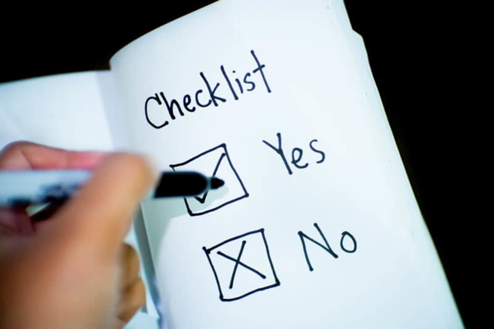 Content Checklist