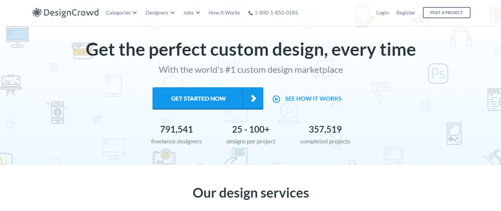 99designs Alternatives: DesignCrowd
