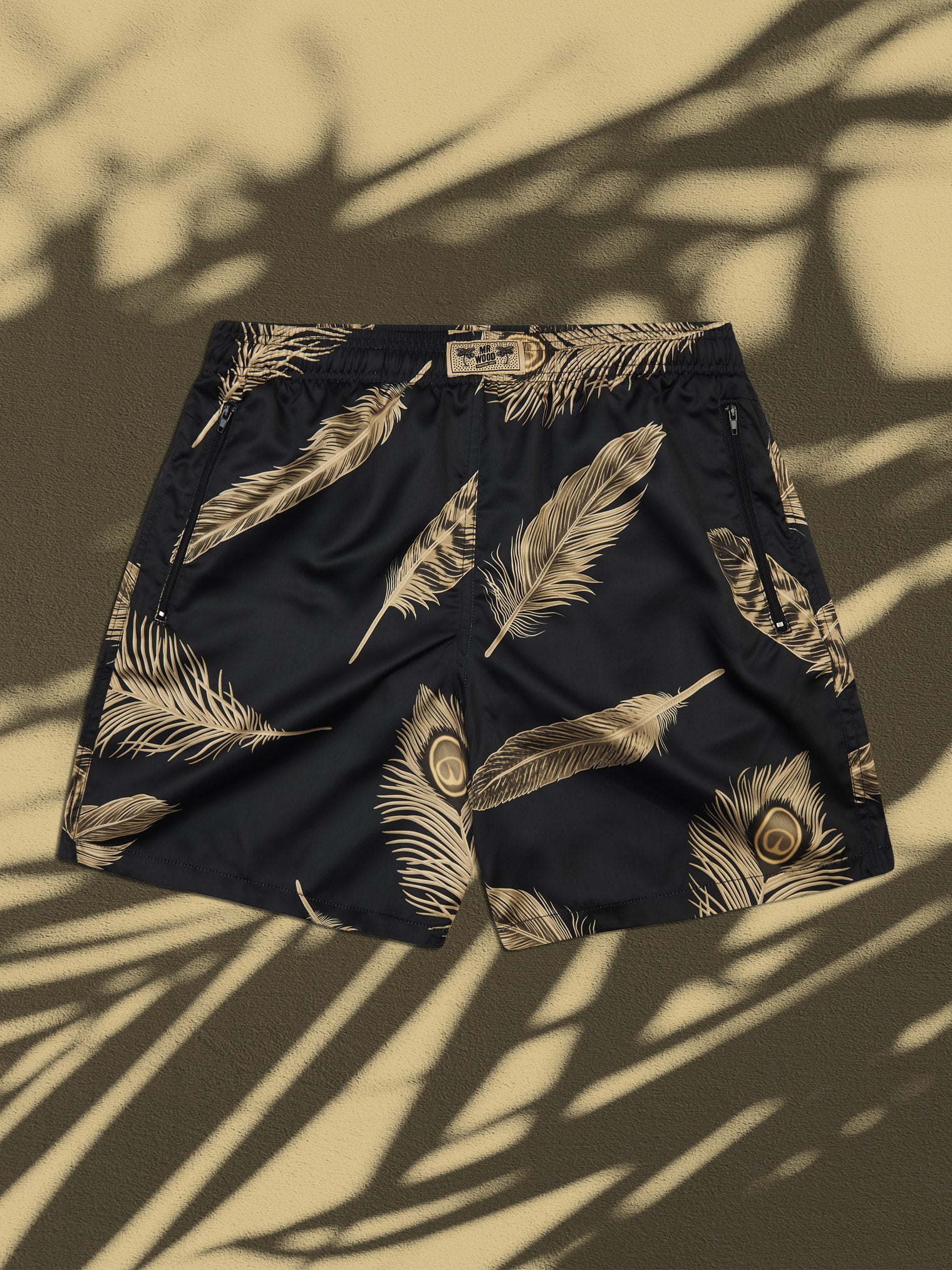 Gold Feather 2 Swim Shorts