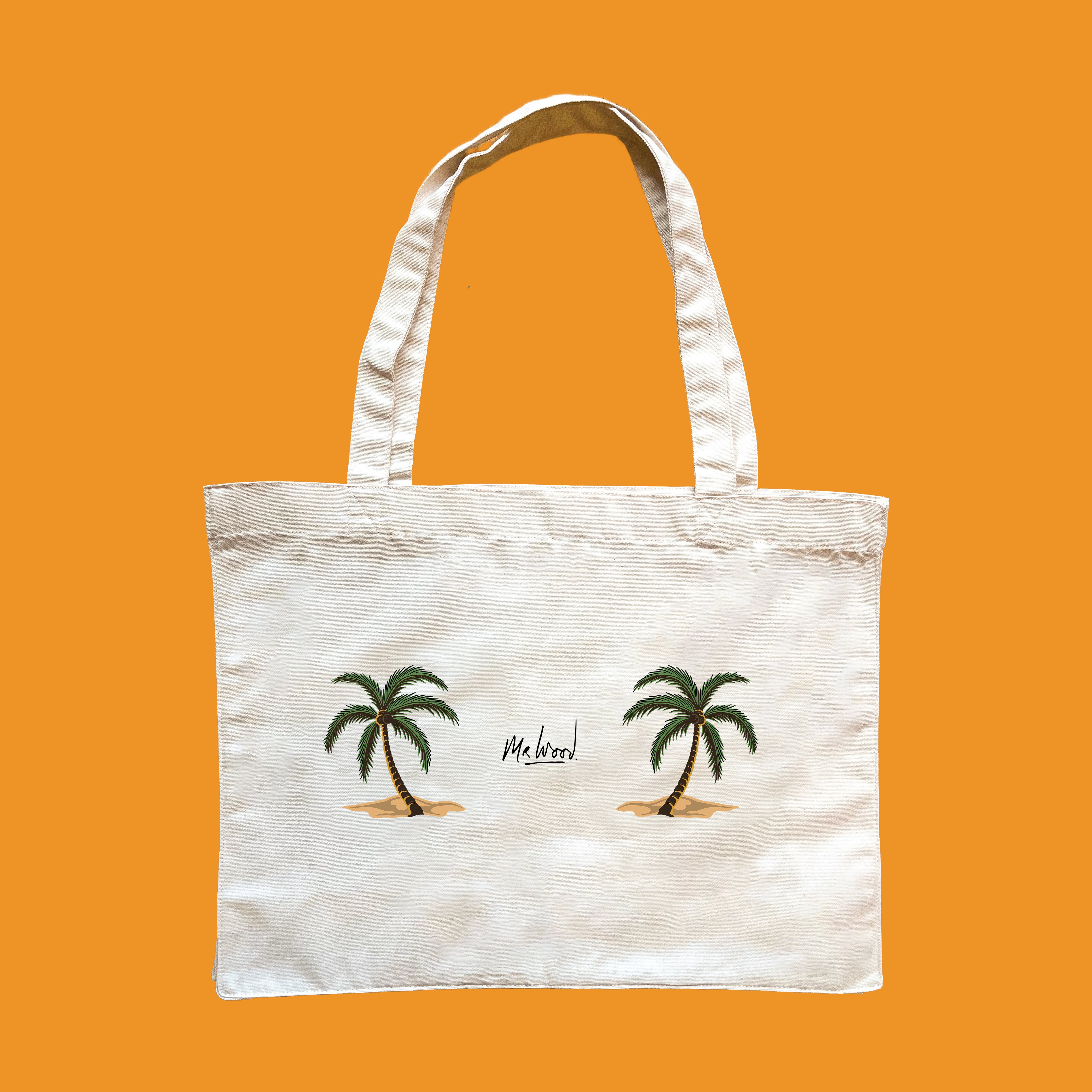 Island Palm Tote Bag