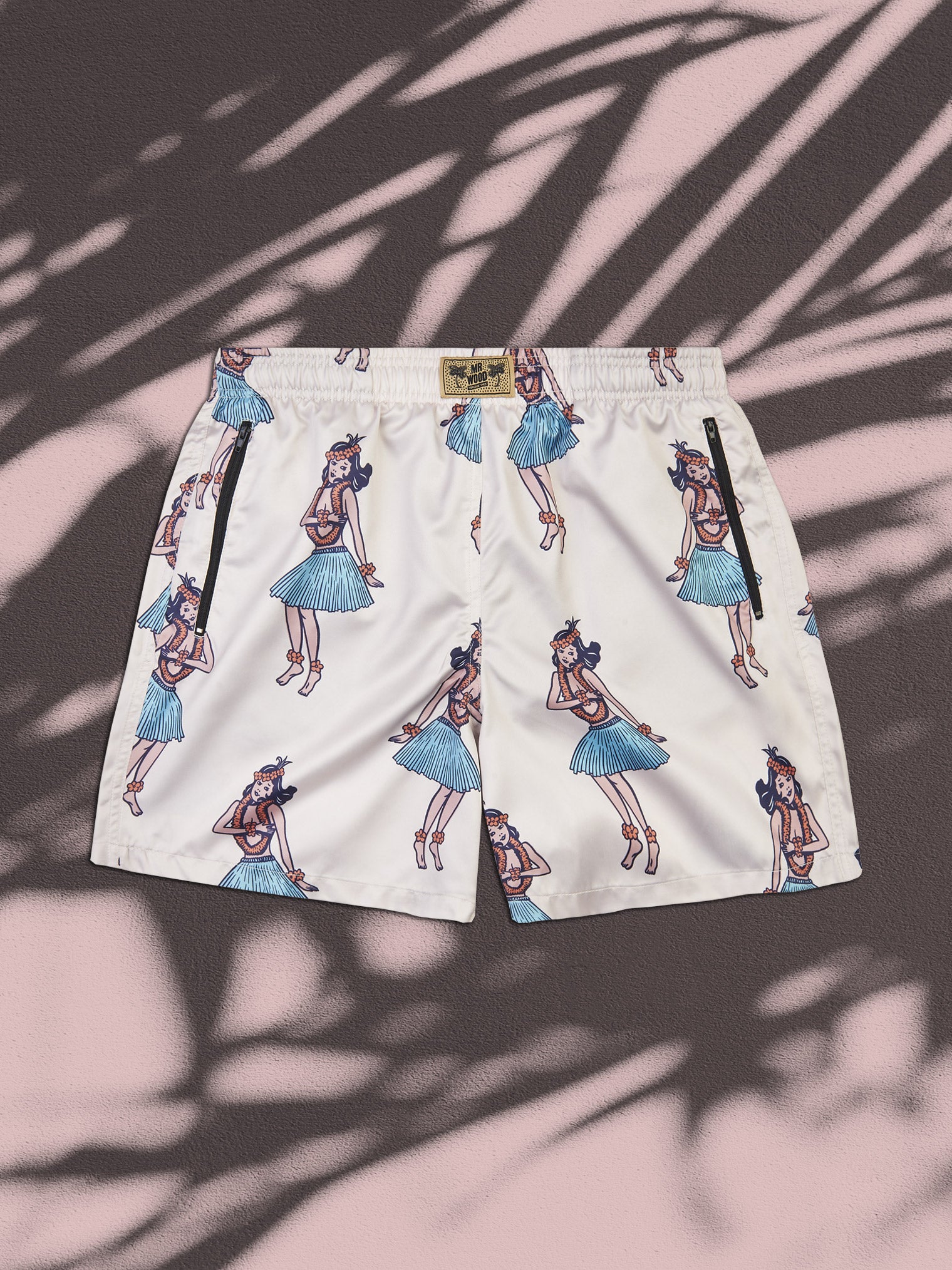 Hula Girl Swim Shorts