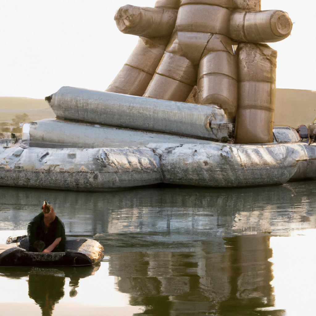 THE ART OF PROVOCATION: BANKSY'S INFLATABLE RAFT AT GLASTONBURY