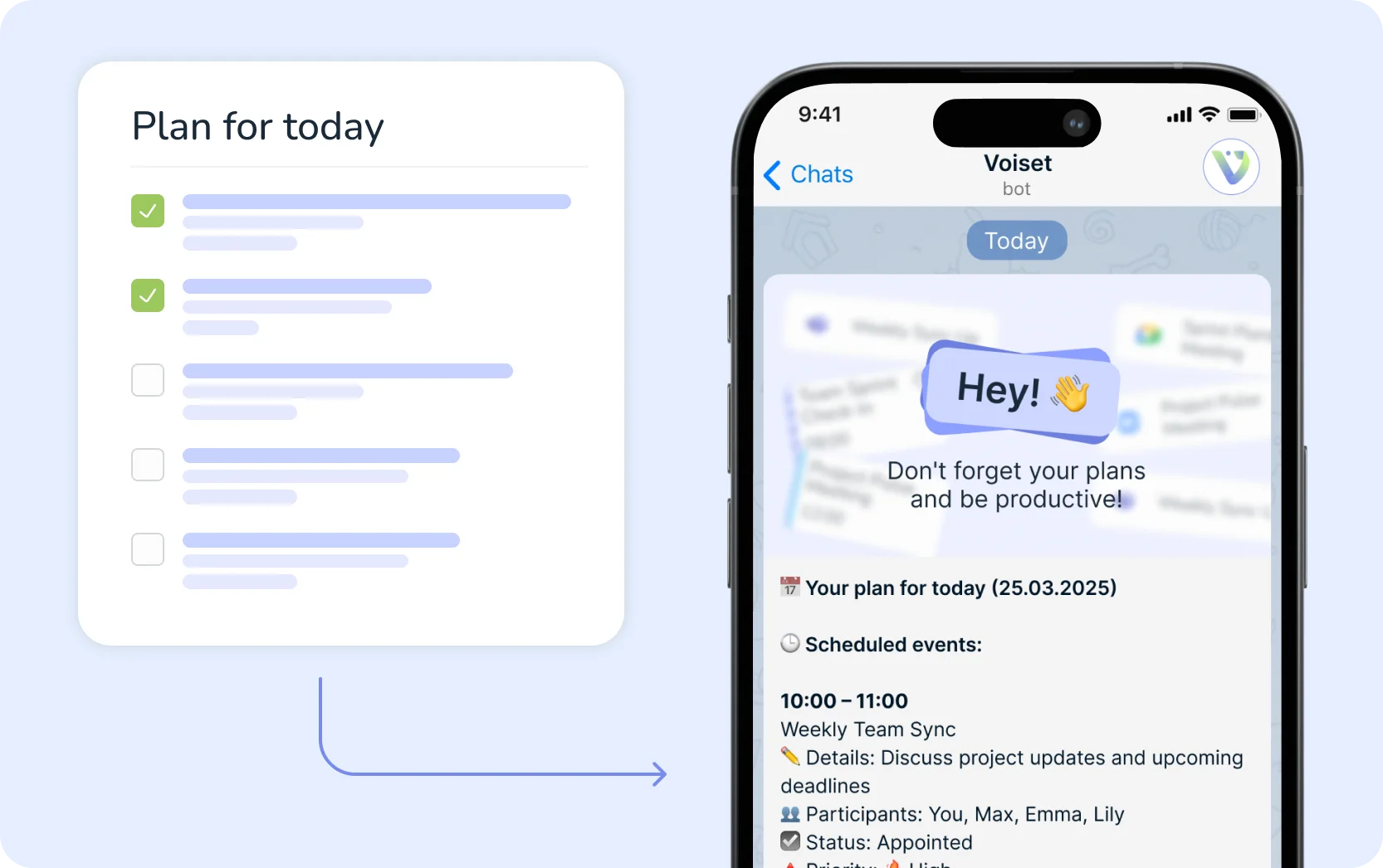 Updates in Telegram