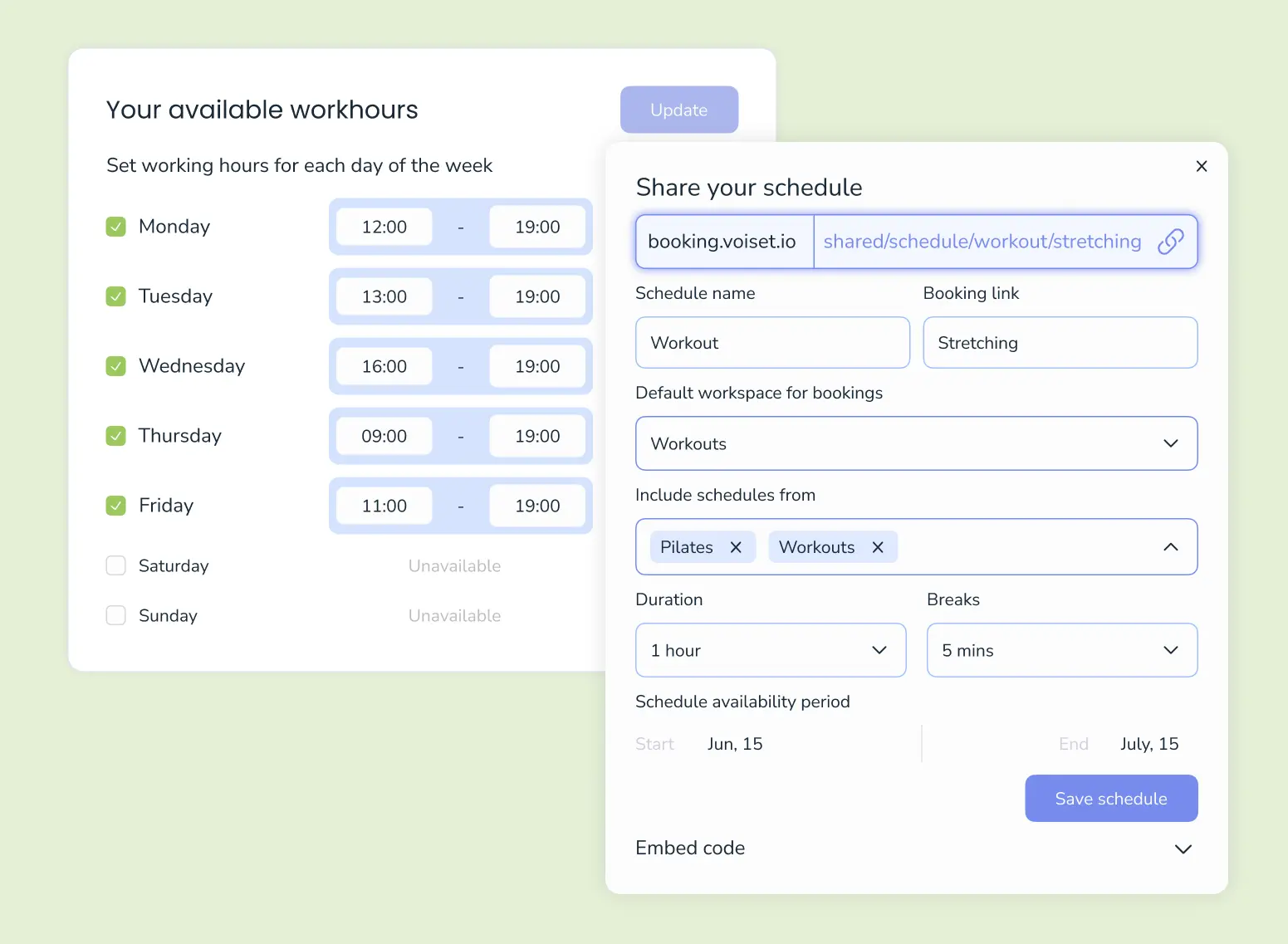 Students are preparing for the exam.
