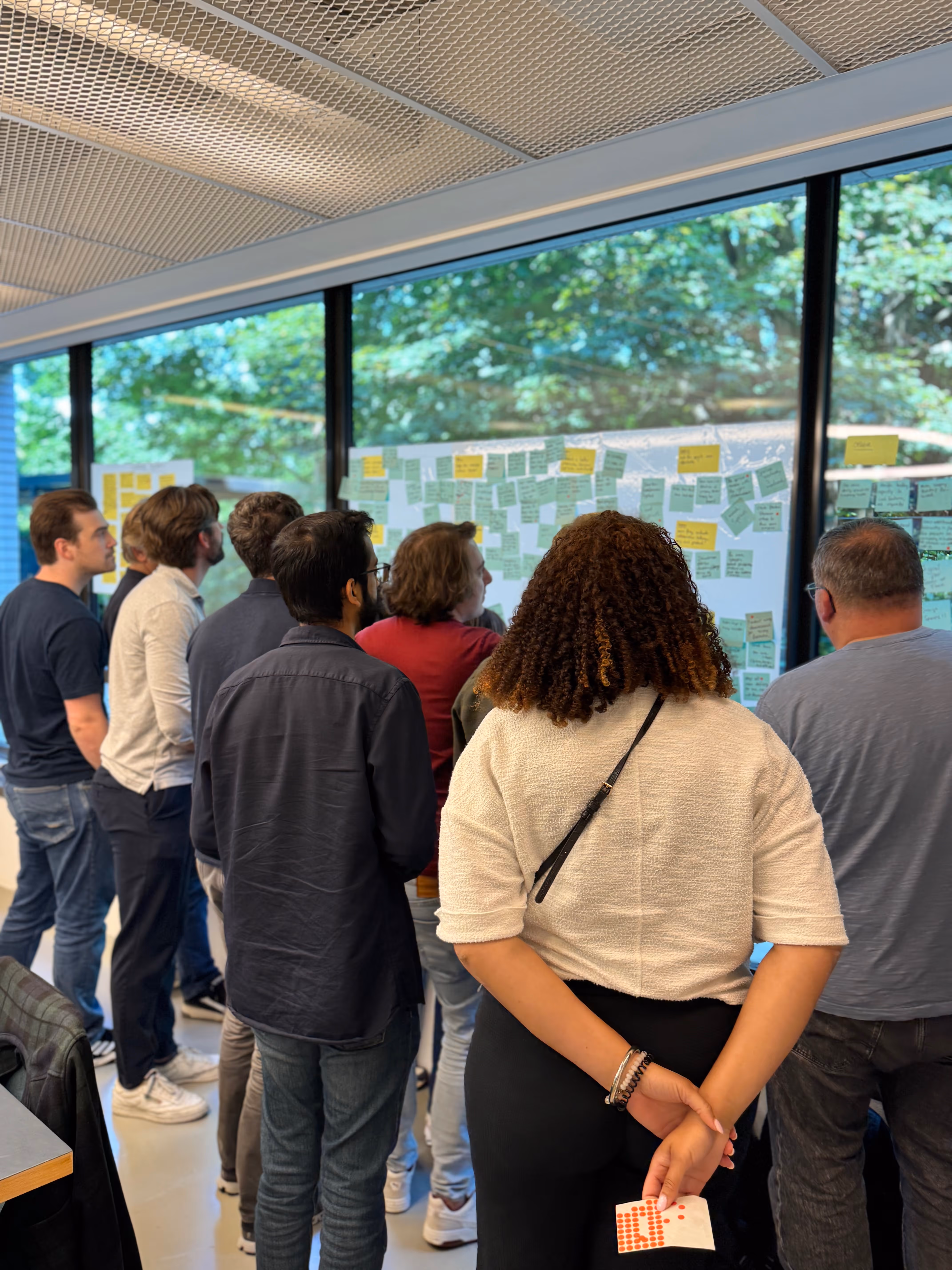 Dot voting in een Design Sprint met studio Frisbee