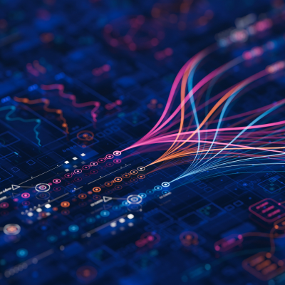 Abstract data signal visualization