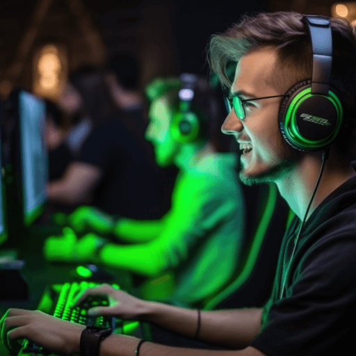 People gaming