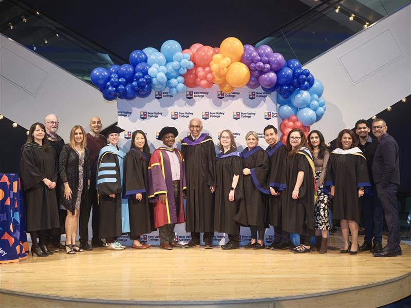 Esmail Bharwani receives Bow Valley College’s highest honour